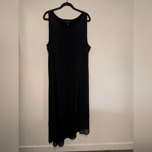 Lane Bryant Classic Black Midi Dress